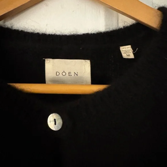 Doen baby alpaca cardigan - Picture 2 of 4